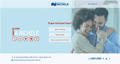 Desktop Screenshot of nicheleimoveis.com.br